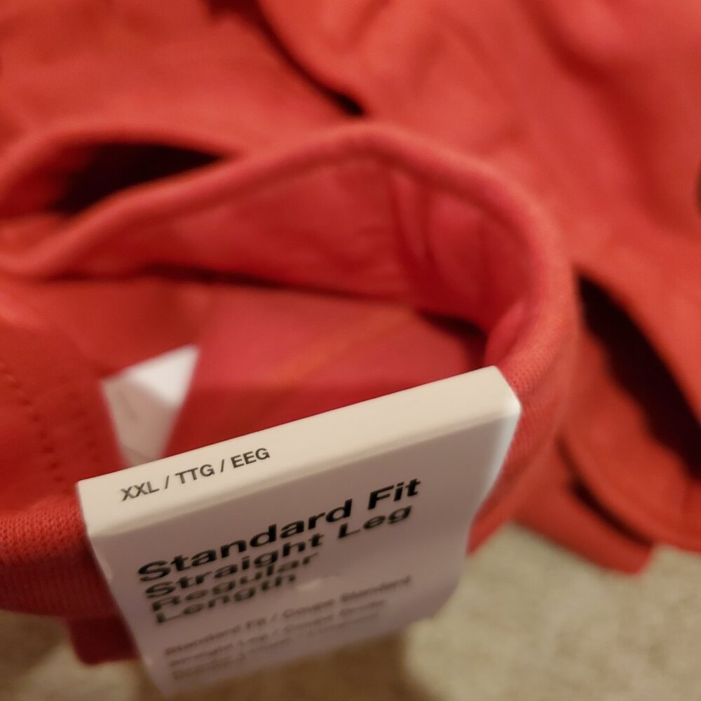 NWT Nike Tech Fleece men's Sweatpants Standard Fit Straight leg XXL red heather - Picture 10 of 12
